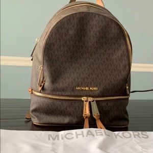 Michael Kors Rhea Medium Logo Backpack